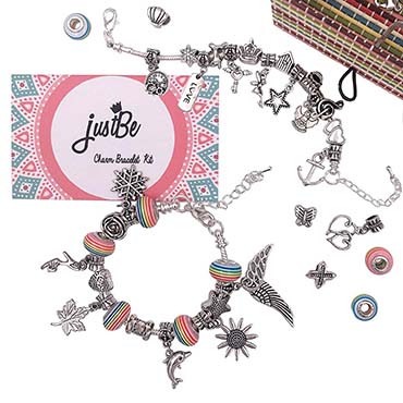 JustBe Charm Bracelet Making Kit DIY