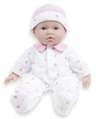 La Baby 11-inch Washable Soft Body Play Doll